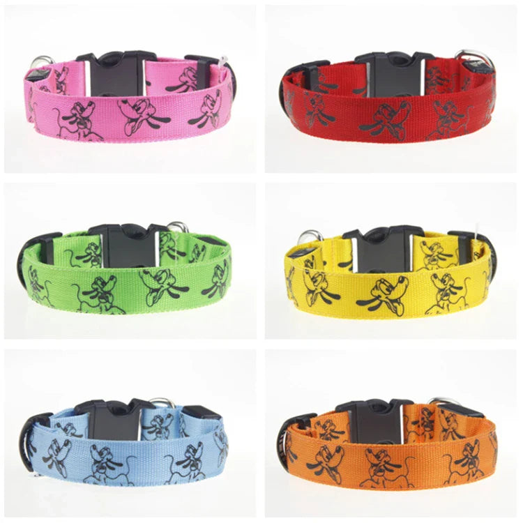 LED Safety Dog Collar - Night Visibility & Adjustable-My Little Pet