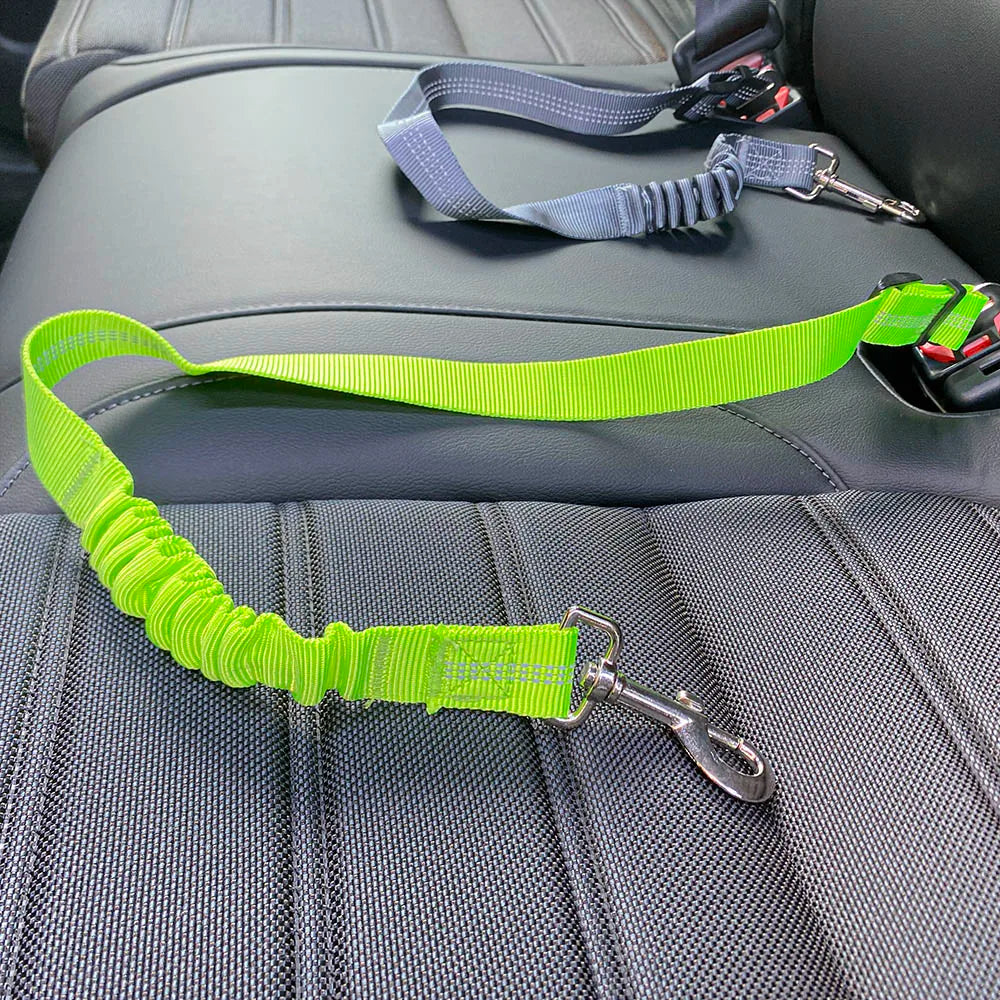 Adjustable Dog Seat Belt – Elastic Pet Car Leash Harness for Vehicle Safety-My Little Pet