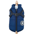 Waterproof Winter Dog Jacket with Built-in Harness-My Little Pet