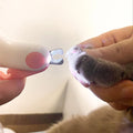 LED Light Pet Nail Clipper – Professional Cat & Dog Claw Trimmer with Safety Lock - My Little Pet