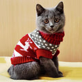 Adorable Winter Cat Sweater - Warm Pullover for Cats-My Little Pet