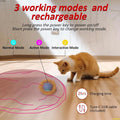 Interactive Electric Cat Toy with Motion Activation and Chirping Features-My Little Pet