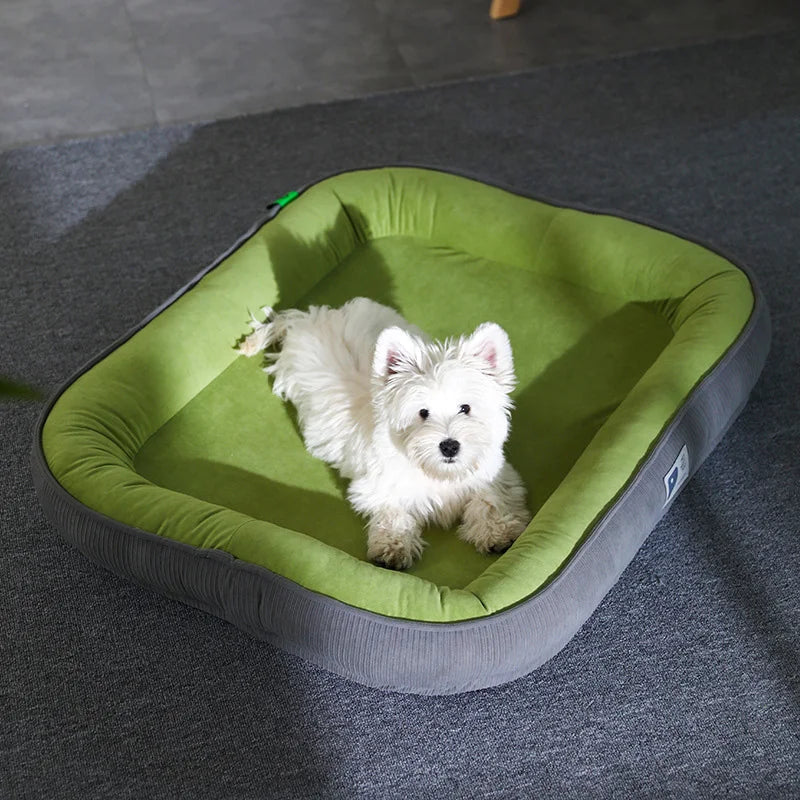 Cozy Winter Pet Bed - Soft, Washable Cushion for Dogs and Cats-My Little Pet