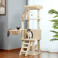 Multi-Level Cat Tree with Condo and Scratching Posts-My Little Pet