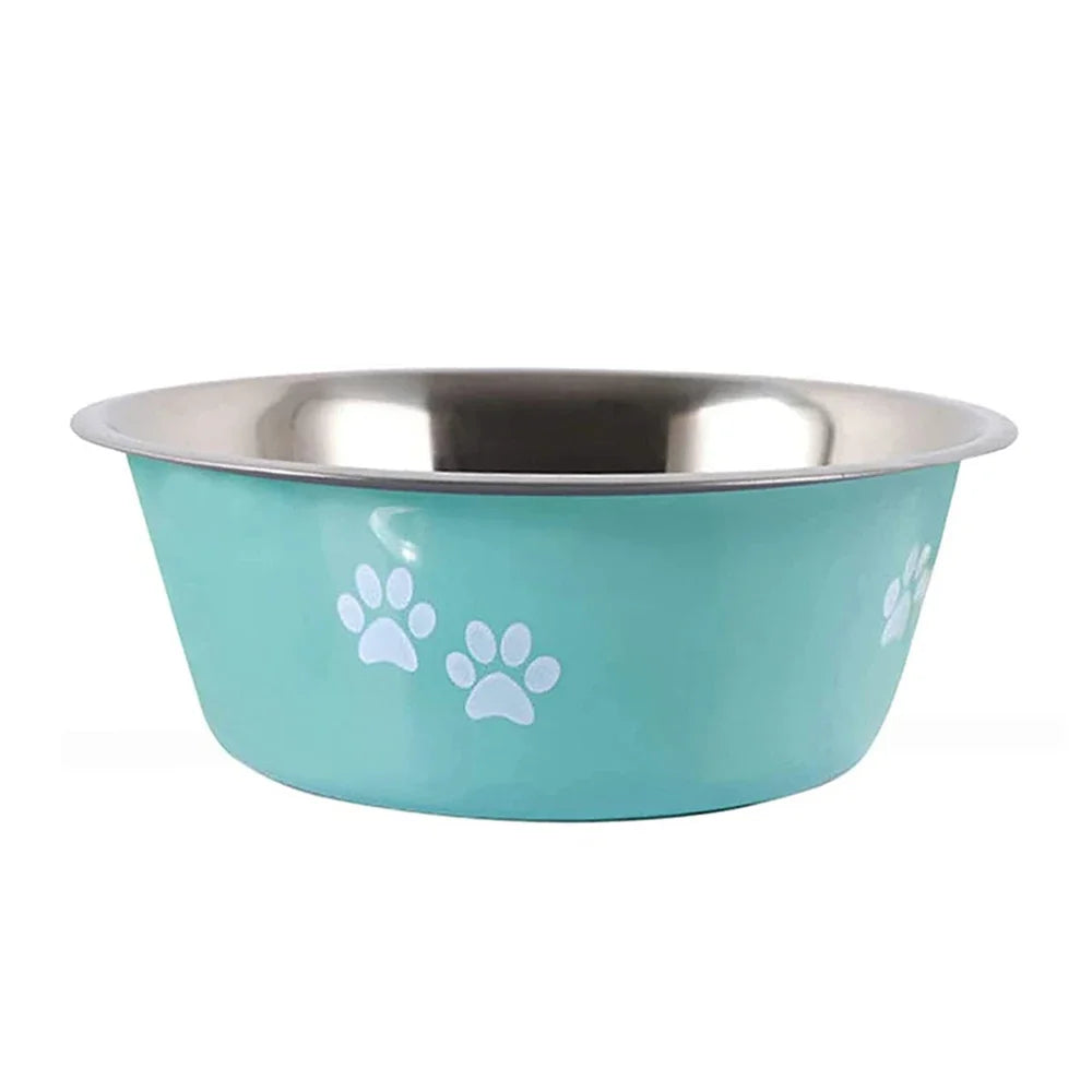 Non-Slip Stainless Steel Dog Bowls – Food & Water Feeders for Small to Large Dogs - My Little Pet