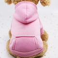 Stylish Dog Hoodie for Autumn and Winter - Warm Polyester Sweater for Small Pets-My Little Pet