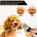 Professional Rechargeable Pet Hair Clipper Set - Low Noise Grooming for Dogs, Cats, and More-My Little Pet