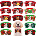 Festive Holiday Pet Bow Ties, Adjustable, Pack of 10-My Little Pet