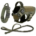 Tactical Dog Harness and Leash Set for All Dog Sizes-My Little Pet