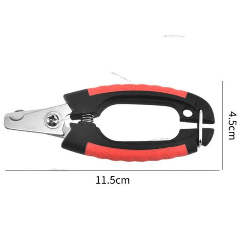 Professional Stainless Steel Pet Nail Clippers for Dogs, Cats, and Small Animals-My Little Pet