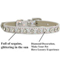 Elegant Rhinestone Pet Collar for Cats and Dogs-My Little Pet