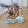 2-in-1 Automatic Pet Food and Water Feeder - Stylish Design-My Little Pet