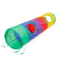 Foldable Cat Tunnel with Interactive Toy - Breathable Play Tunnel for Indoor Cats-My Little Pet