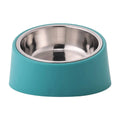 Anti-Tip Dog Feeder with Neck Protection - Large Capacity Stainless Steel Bowl for Pets-My Little Pet