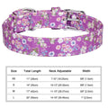 Bohemian Style Floral Dog Collar - Durable Nylon-My Little Pet