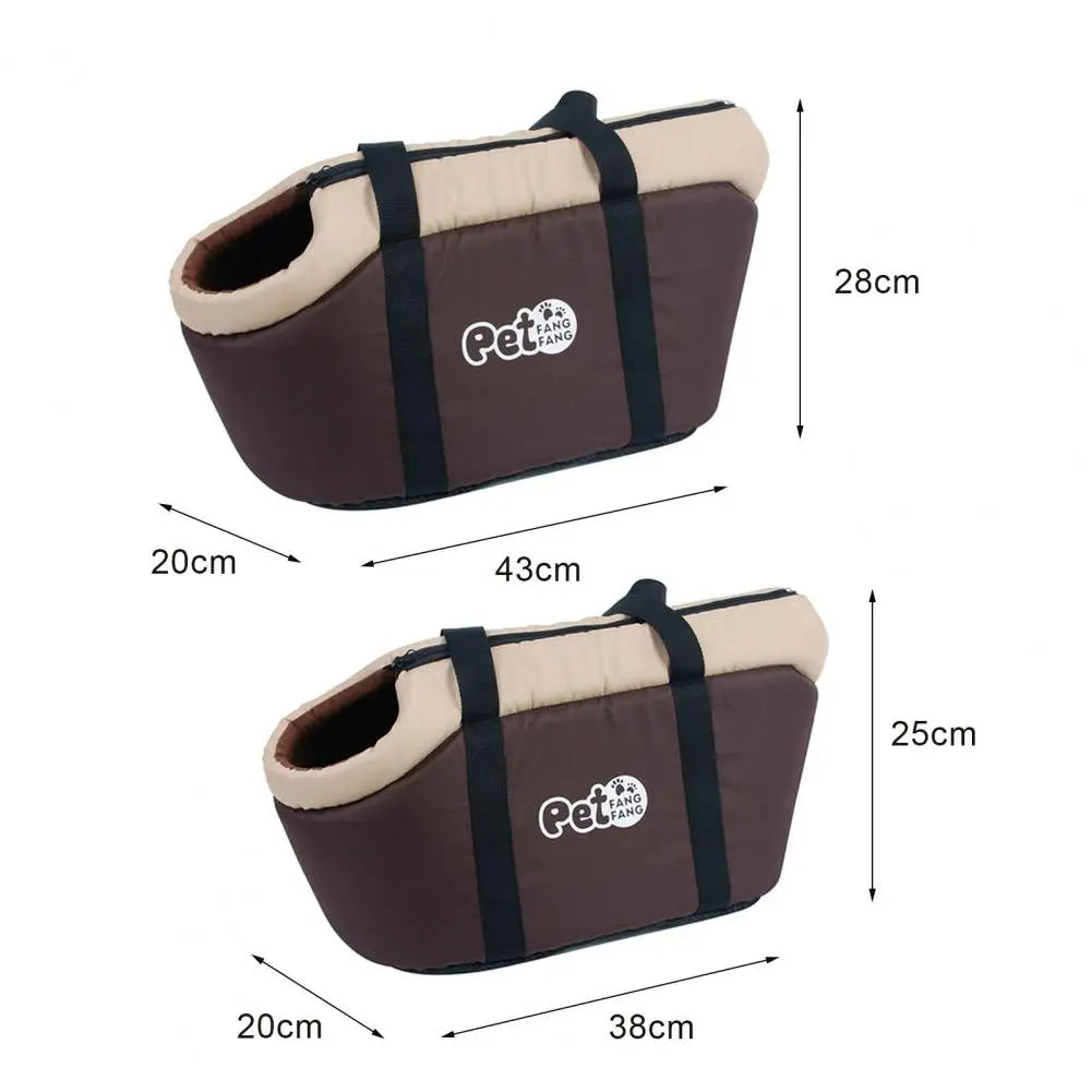 Adjustable Pet Carrier - Breathable Travel Handbag for Small Dogs and Cats-My Little Pet