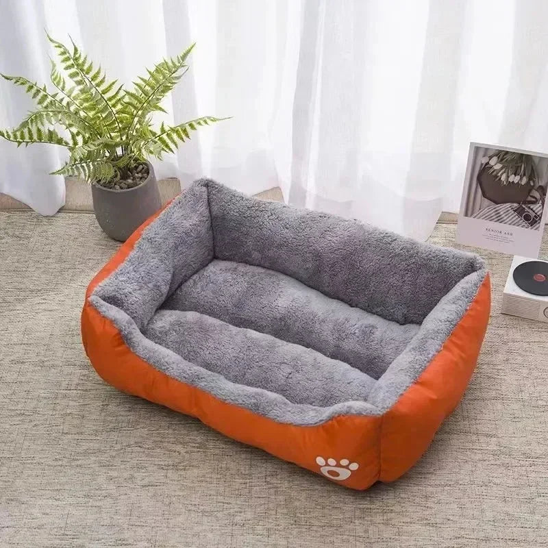 Luxurious Waterproof Cotton Pet Bed for Cats and Dogs-My Little Pet