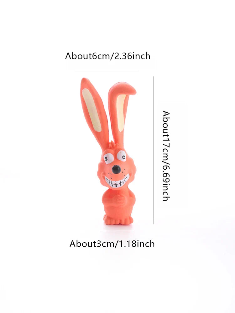 Naughty Rabbit Latex Dog Chew Toy-My Little Pet