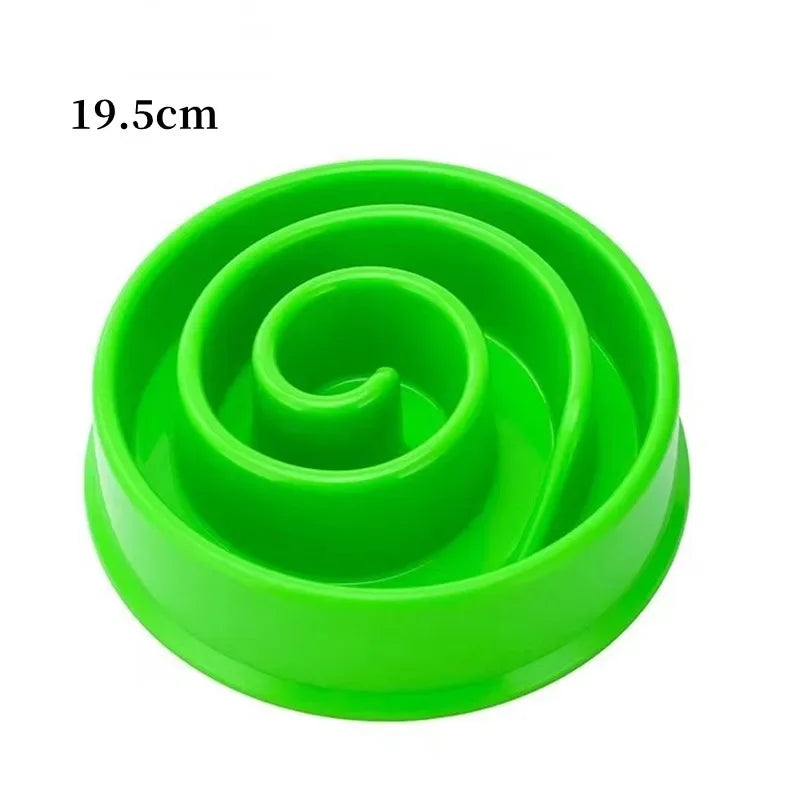 Eco-Friendly Slow Feeder Dog Bowl in Multiple Colors-My Little Pet