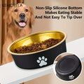 Non-Slip Stainless Steel Dog Bowls for All Sizes-My Little Pet