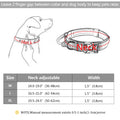 Adjustable Tactical Dog Collar with Matching Leash Set - Durable Nylon for Training and Walking-My Little Pet