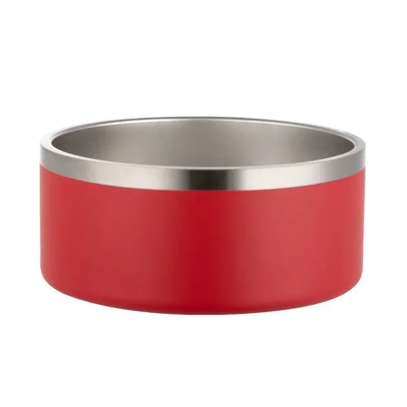 Large Capacity Stainless Steel Dog Bowl - 64oz-My Little Pet