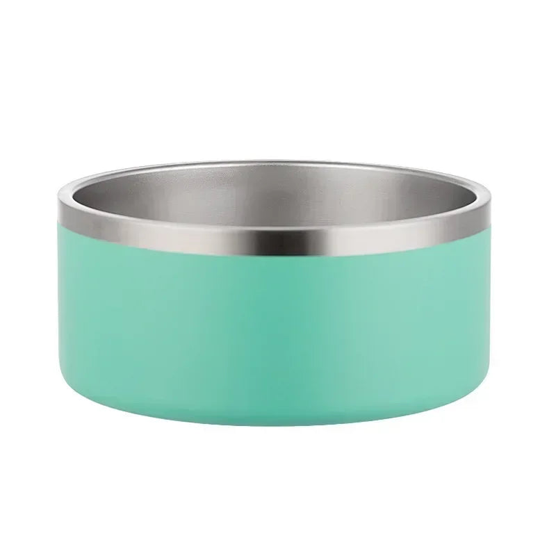 Large Capacity Stainless Steel Dog Bowl - 64oz-My Little Pet