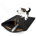 Dual-Layer Non-Slip Cat Litter Mat-My Little Pet