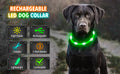 Rechargeable LED Dog Collar - Adjustable, Luminous Safety Collar for Pets-My Little Pet