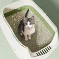 Enclosed Hooded Cat Litter Box with Scoop - Odor-Resistant and Easy to Clean-My Little Pet