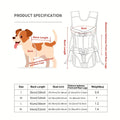 Adjustable Dog Carrier Backpack for Medium and Small Dogs-My Little Pet