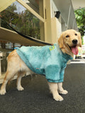 Large Dog Winter Jacket - Thick Lambs Wool Coat for Medium to Extra Large Dogs, Windproof and Comfortable-My Little Pet