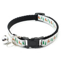 Adjustable Pet Collar with Bell for Cats and Dogs - Festive Design-My Little Pet