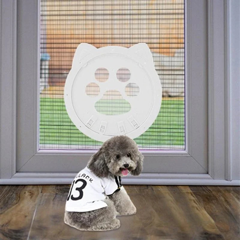 Magnetic Pet Screen Door with Lock for Small Dogs and Cats-My Little Pet