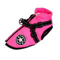 Winter Fleece Dog Jacket with Integrated Harness-My Little Pet