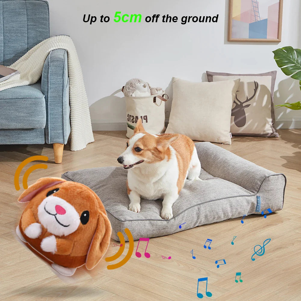 Interactive USB Rechargeable Pet Toy Ball with Sound and Movement-My Little Pet