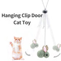 Interactive Hanging Door Cat Toy with Plush Mouse-My Little Pet