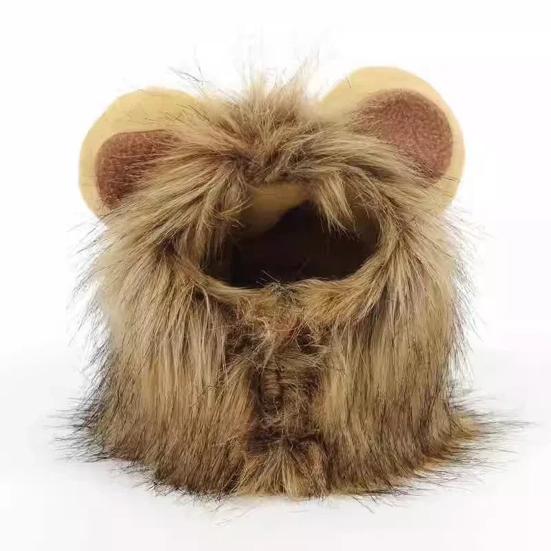 Lion Mane Cat Costume Wig-My Little Pet