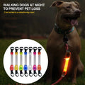 LED Safety Collar & Leash for Dogs - Waterproof with Flashing Lights-My Little Pet