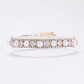 Elegant Pearl and Rhinestone Pet Collar-My Little Pet