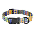 Bohemian Style Floral Dog Collar - Durable Nylon-My Little Pet