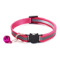 Reflective Breakaway Cat Collar with Bell - Adjustable and Soft-My Little Pet