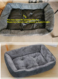 Luxury Plush Pet Bed for Dogs and Cats - All-Season Comfort-My Little Pet