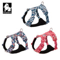 Truelove Floral Cotton Dog Harness - Reflective, Quick Release - Sizes XXS to XL-My Little Pet