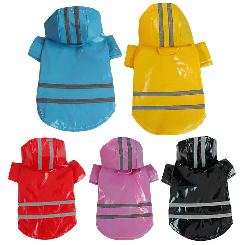 Reflective Waterproof Dog Raincoat for Small Pets-My Little Pet