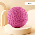 Sisal Cat Scratch Ball - 10cm Interactive Toy-My Little Pet