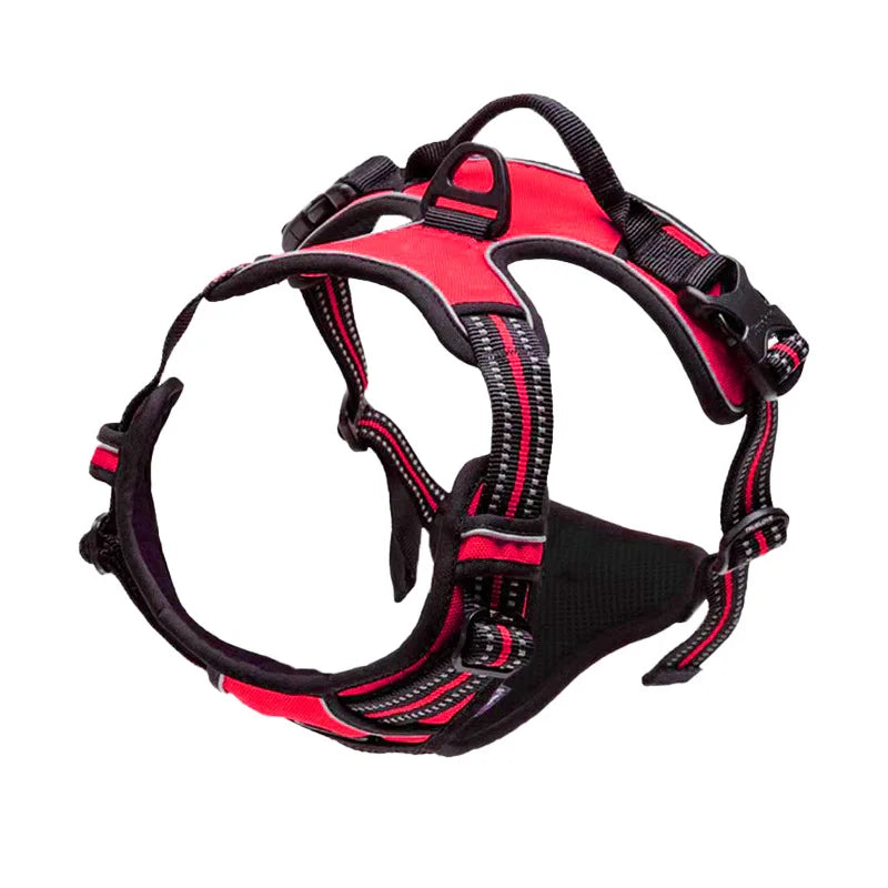 Adjustable Reflective Dog Harness - Breathable Vest for All Dog Sizes-My Little Pet