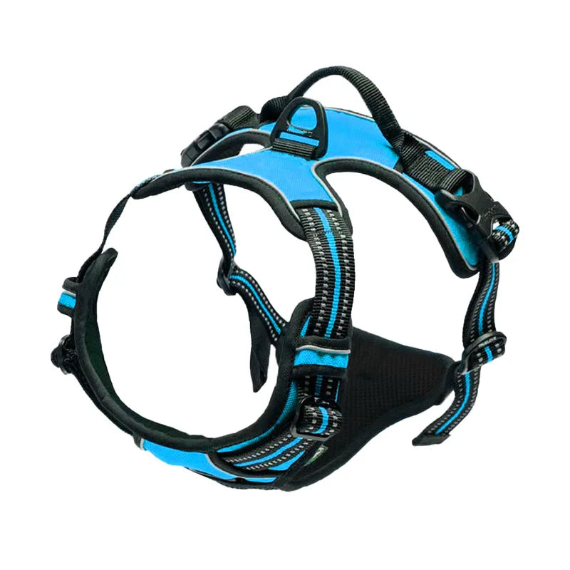 Adjustable Reflective Dog Harness - Breathable Vest for All Dog Sizes-My Little Pet