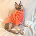 Sphynx Cat and Small Dog Winter Sweater - Turtleneck, Warm Fleece Pullover-My Little Pet