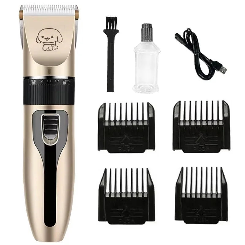 Cordless Pet Grooming Kit - Dog Hair Trimmer and Clipper Set-My Little Pet